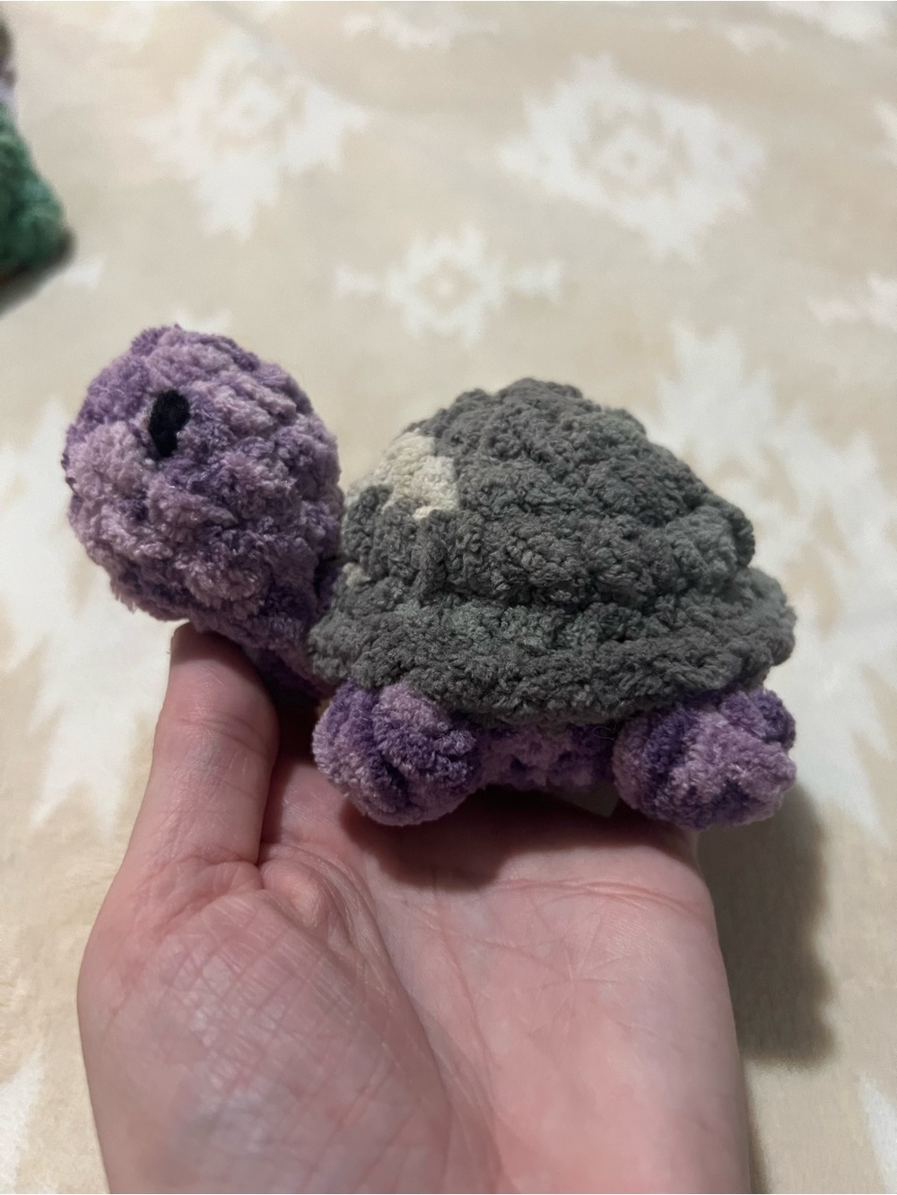 Plush Crocheted Turtle 🐢